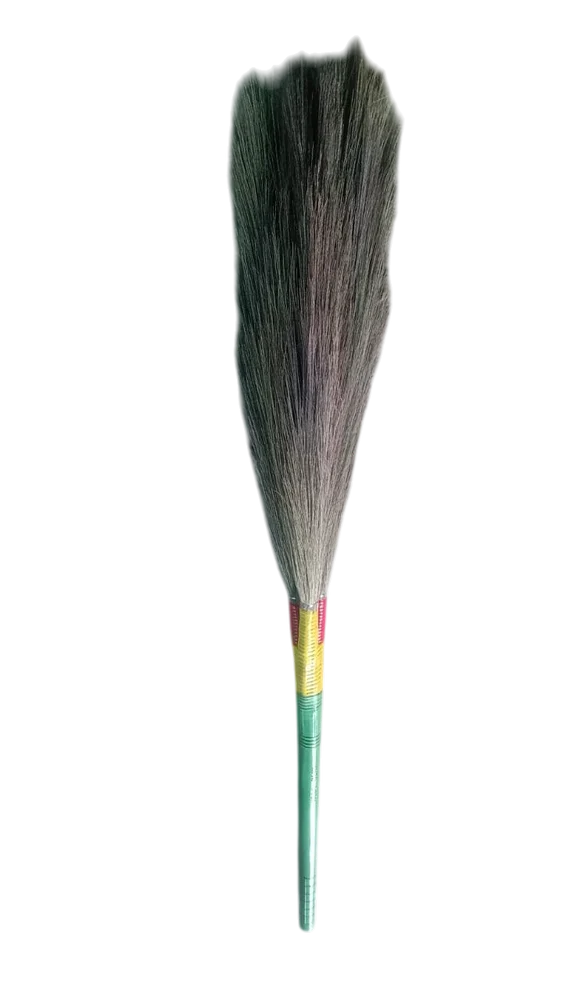 40inch Green Plastic Phool Jhadu - Jai Maa Kali